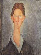 Amedeo Modigliani Portrait of a Student (mk39) France oil painting artist